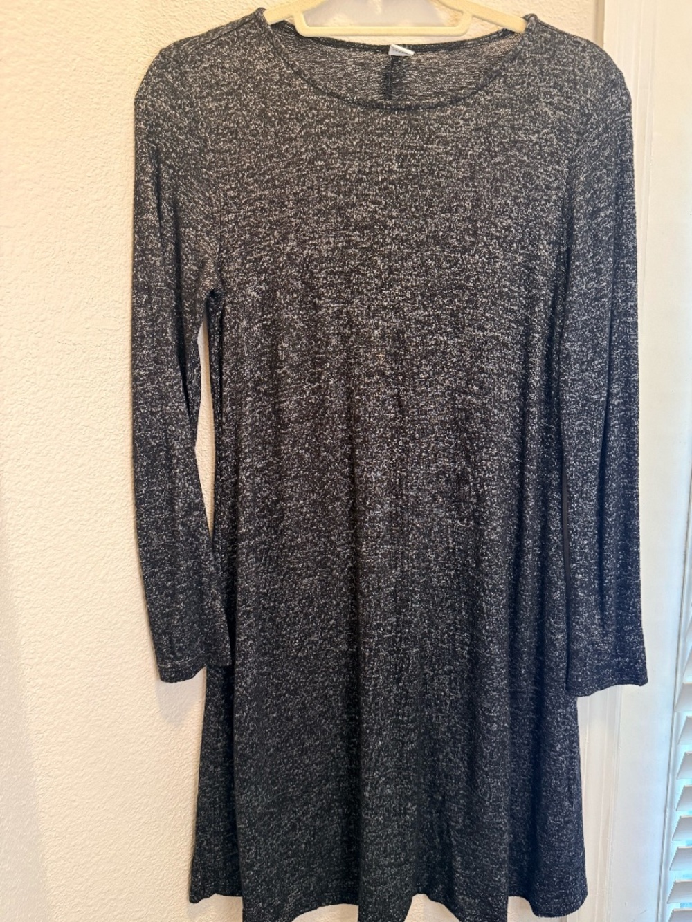 Old Navy Charcoal Gray Stretch Dress XS Soft Knit